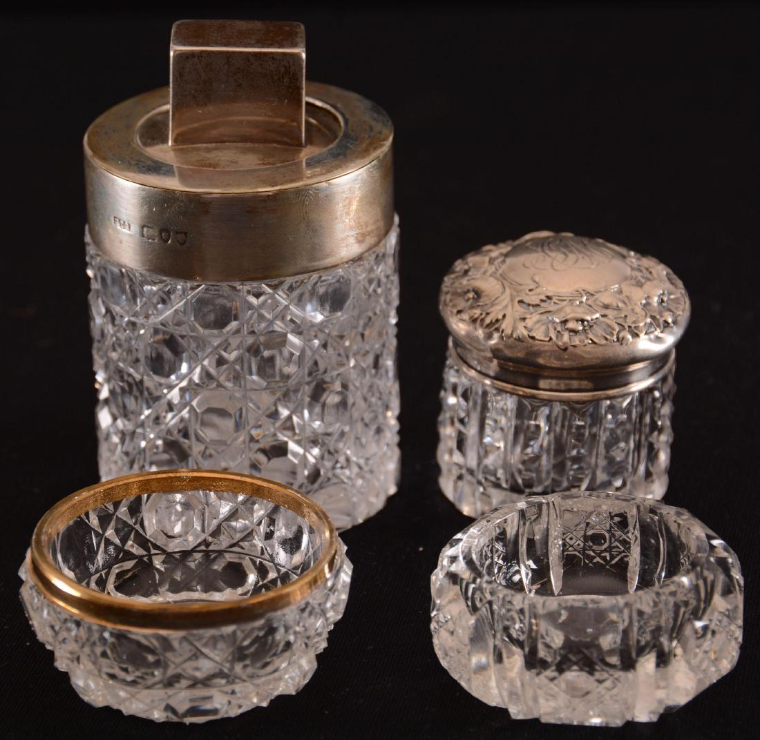 (4) Assorted Cut Glass Items - BPCG (1 of 1)