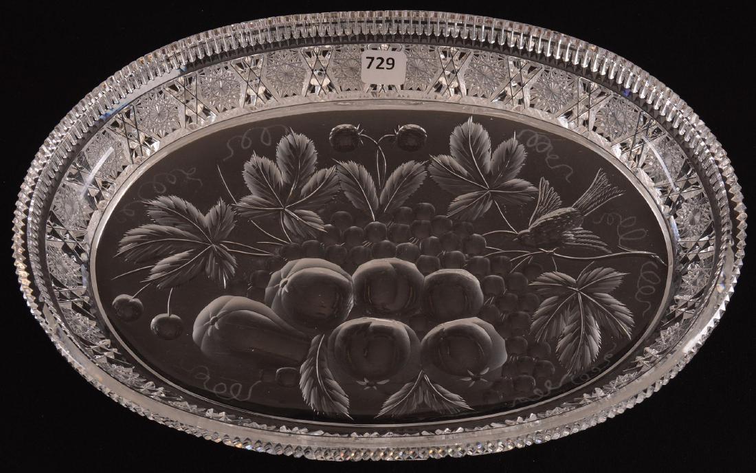 Contemporary Oval Tray (1 of 1)