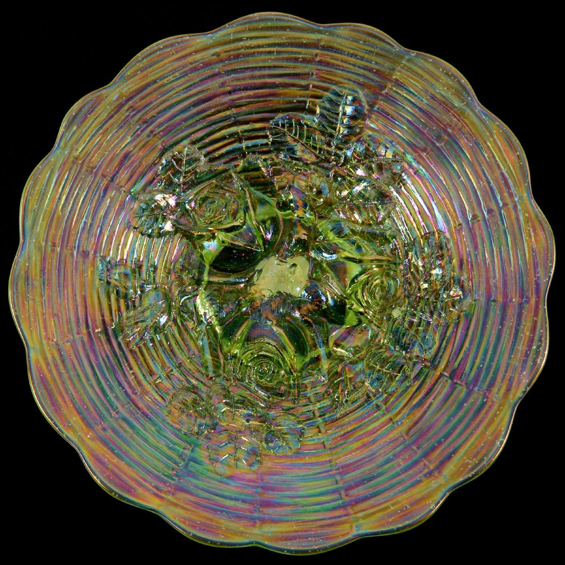 Carnival Glass Plate - 9.25" (1 of 2)
