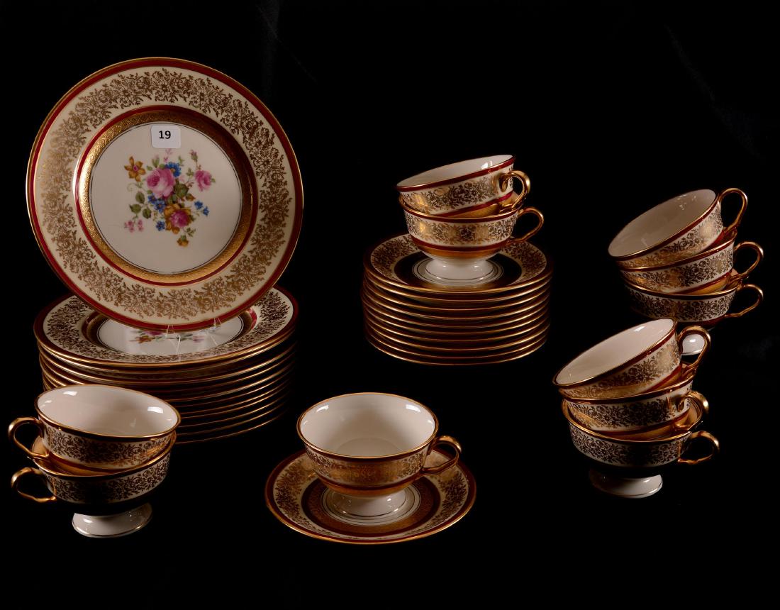 Luncheon Set - Edgerton China - (34) Pieces Total (1 of 6)