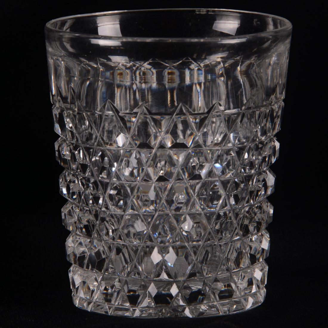 Shot Glass - American Brilliant Cut Glass - 2.25": Shot Glass - American Brilliant Cut Glass - 2.25" Signed Egginton Berkshire Pattern