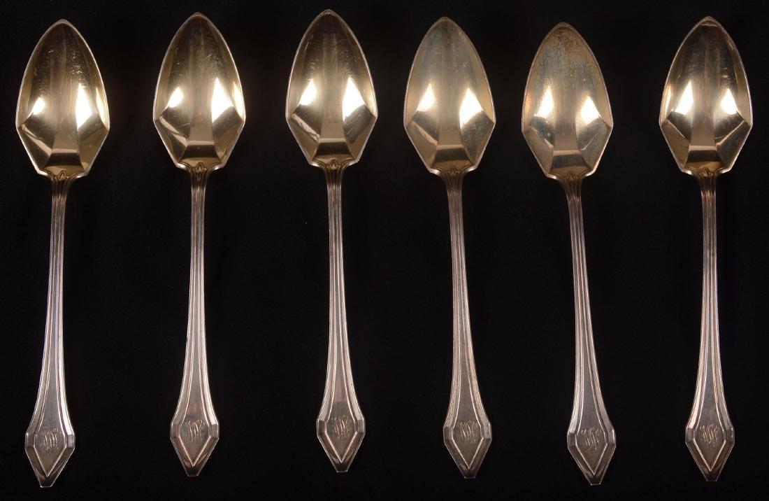 (6) Sterling Silver Grapefruit Spoons - 5.75" (1 of 5)