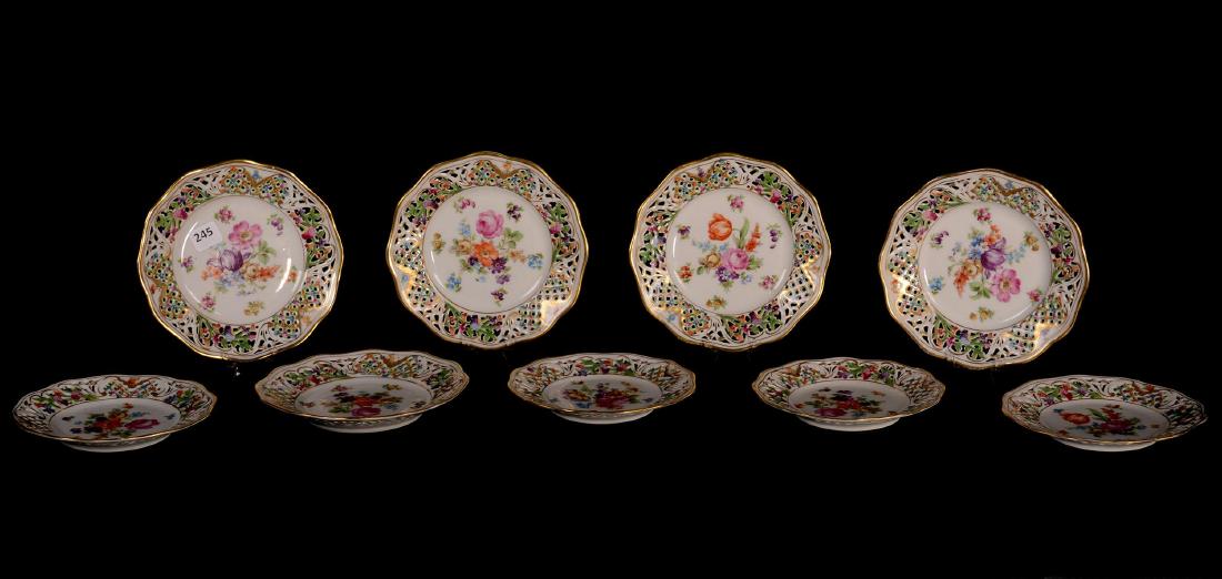 (9) Schumann Bavaria Chateau Pattern Items (1 of 2)