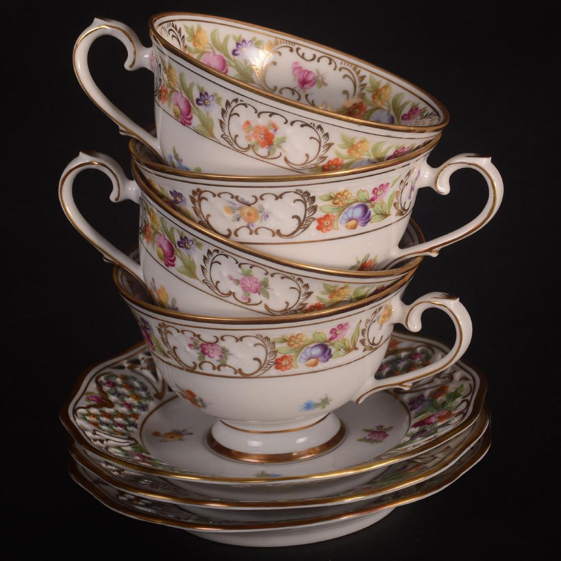 (7) Schumann Bavaria Chateau Pattern Cups and Saucers (1 of 5)