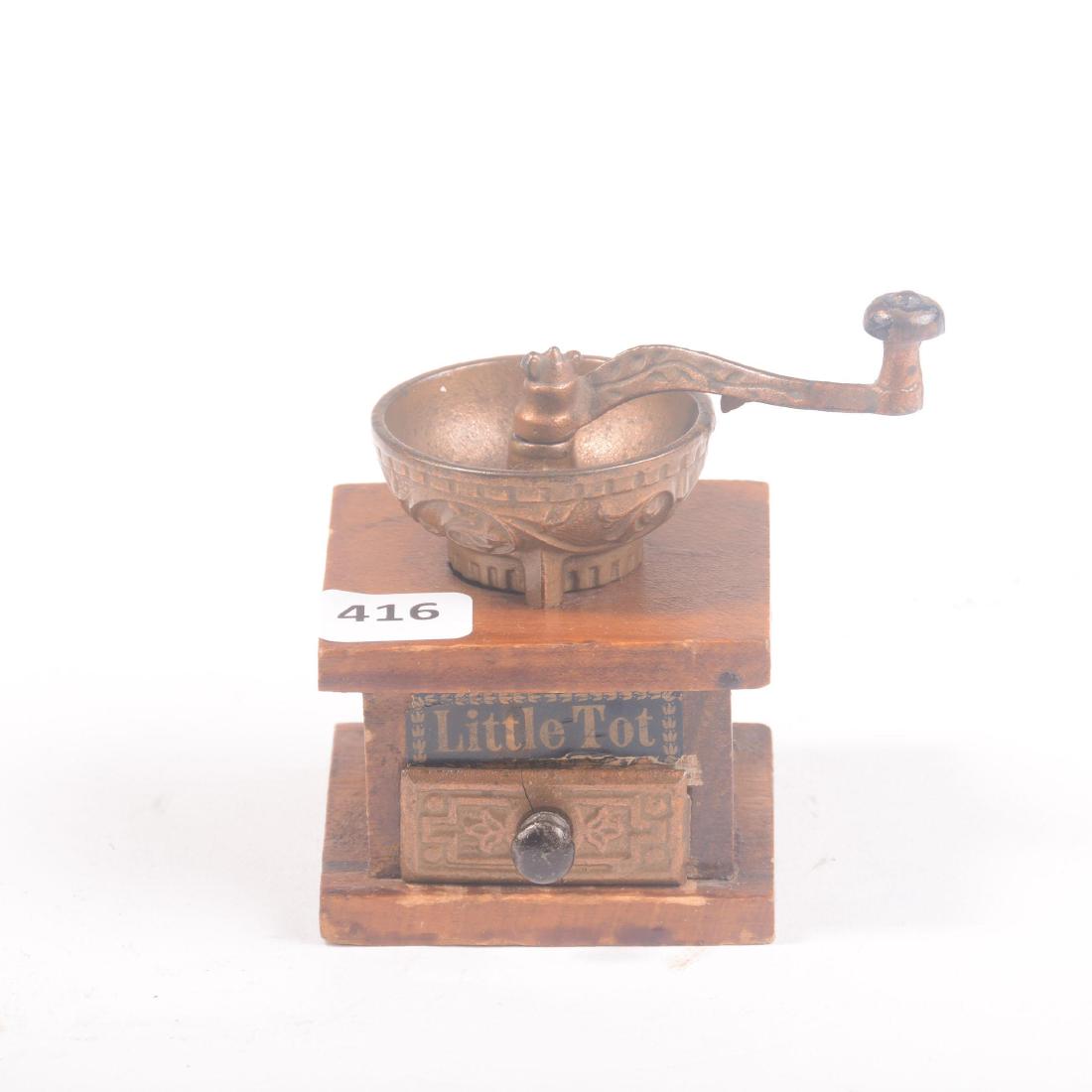 Child Size "Little Tot" Coffee Grinder - 3.5" (1 of 3)