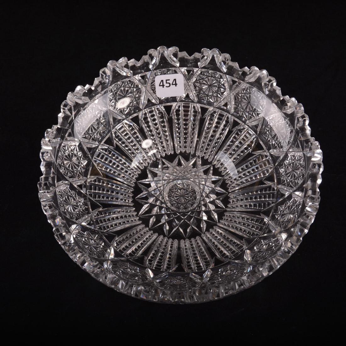 Flat Bottom Bowl - American Brilliant Cut Glass - 2.25" (1 of 3)