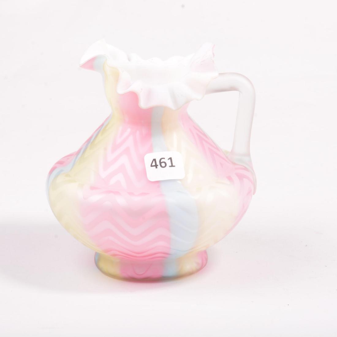 Ewer - Rainbow Satin Art Glass - 5.25" (1 of 2)