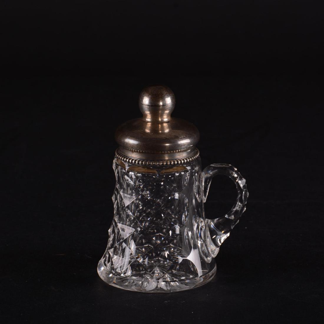 Horse Radish Cup - American Brilliant Cut Glass (1 of 2)