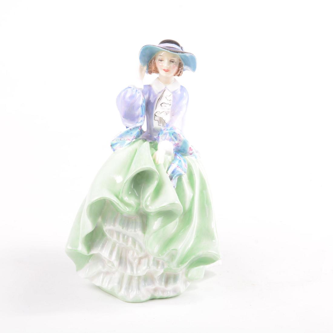 Royal Doulton Figure - 7" - Top of The Hill (1 of 2)
