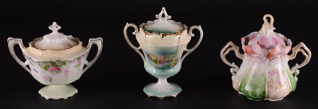 (3) R.S. Prussia Sugar Bowls (1 of 2)