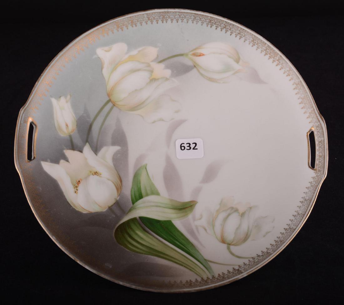 Cake Plate - R.S. Germany & Royal Vienna Mark - 9.75" (1 of 2)