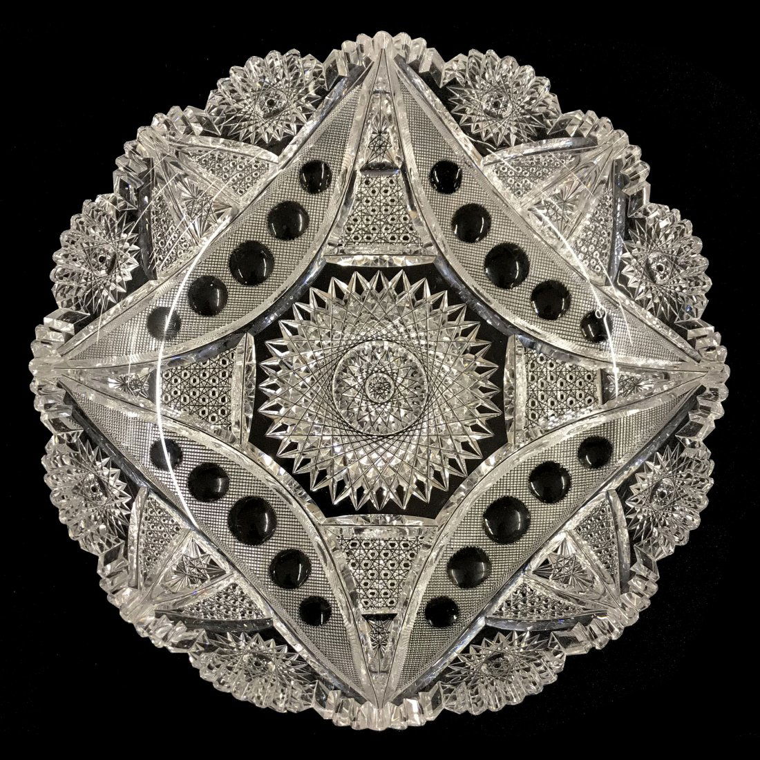 Low Bowl 2" x 8" ABCG Byzantine Pattern by Meriden (1 of 3)