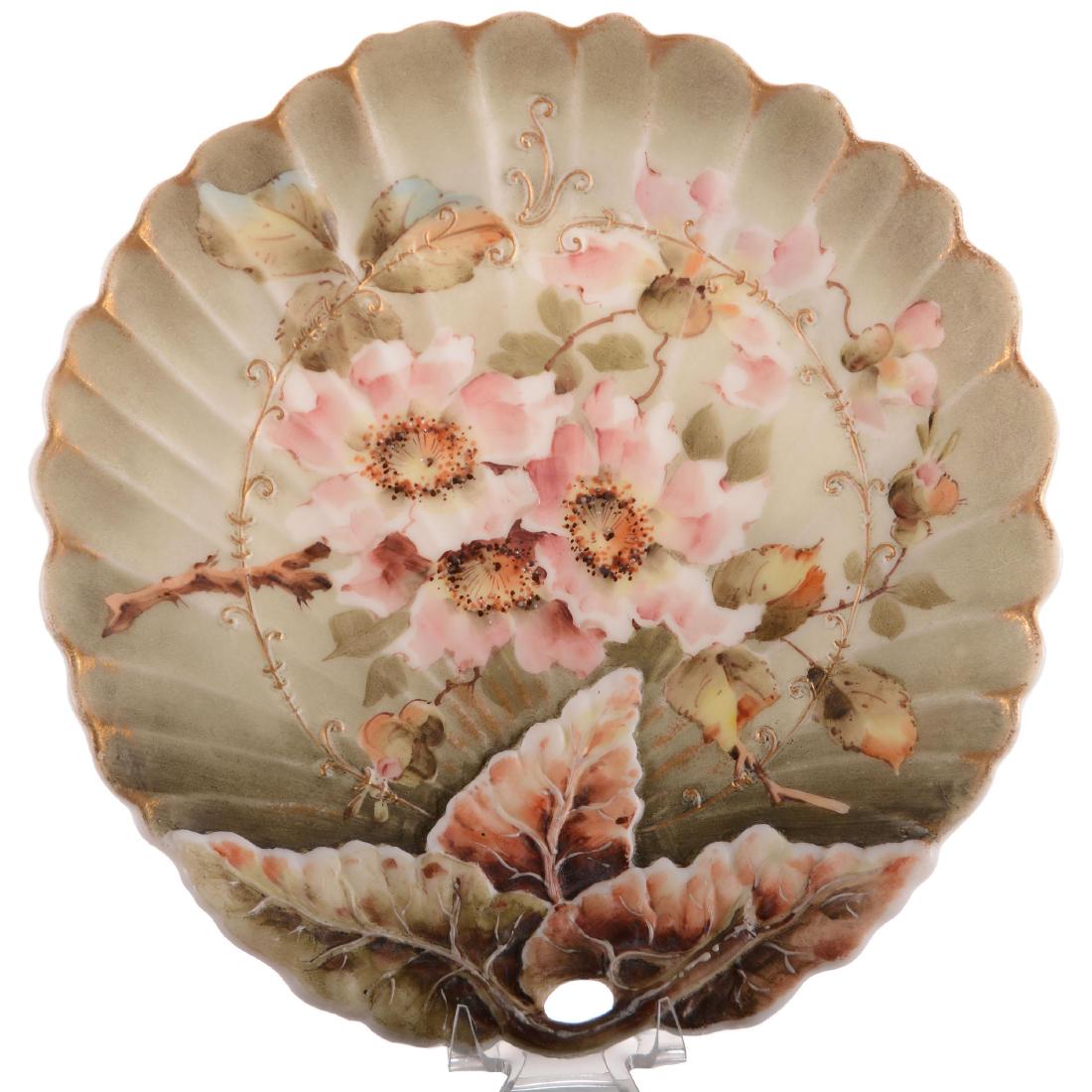 Plate - Unmarked Wave Crest by C.F. Monroe - 7.5" (1 of 3)