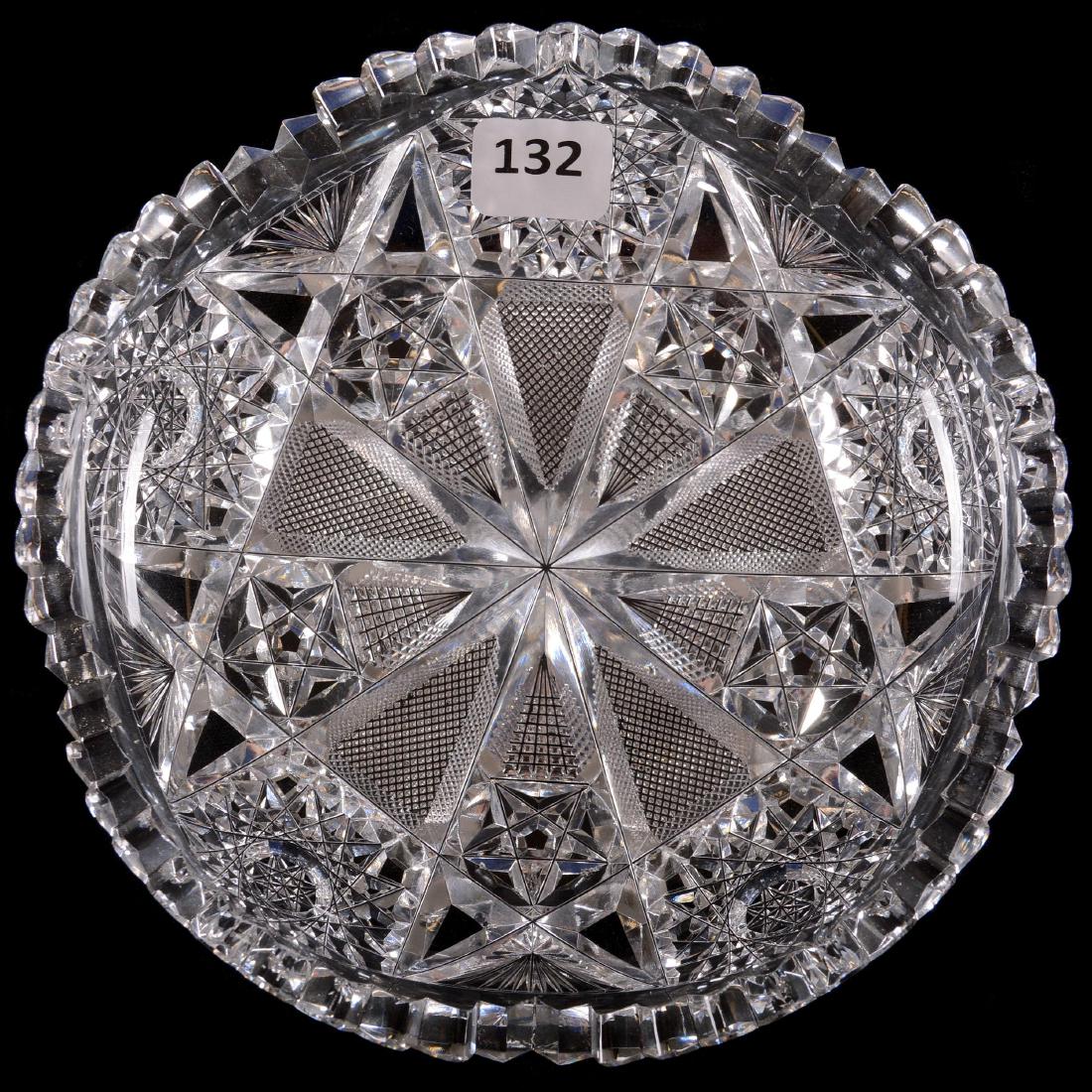 Nappy - American Brilliant Cut Glass - 1.5" X 6" (1 of 2)