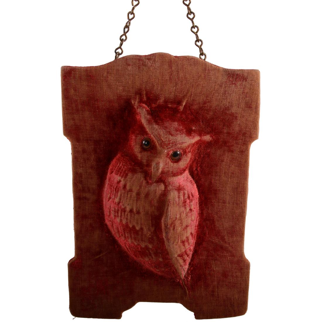 Owl Whisk Broom Holder - 9.25" X 6.5" (1 of 2)