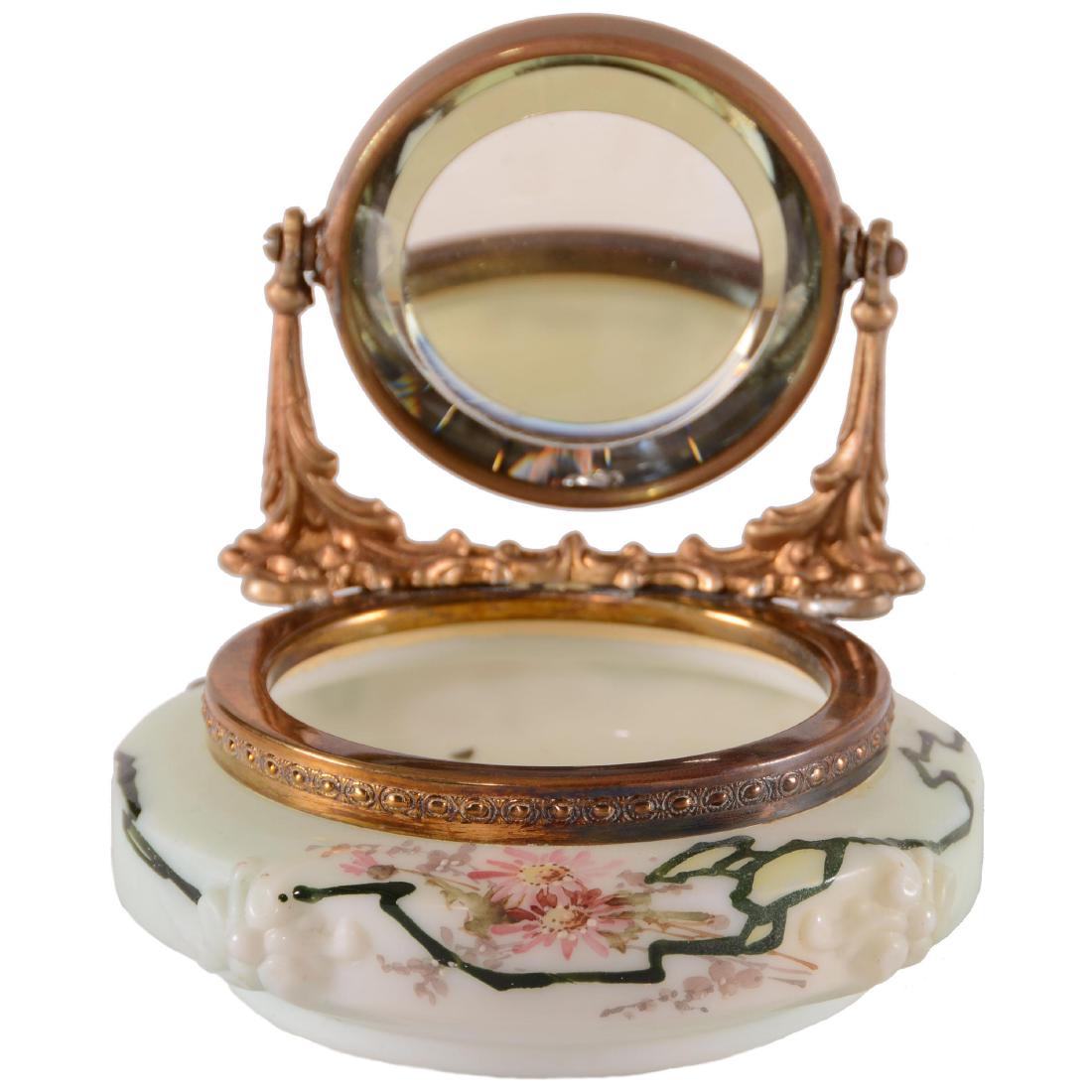 Mirror Tray - Wave Crest Mark - 4.5" X 4.5" (1 of 2)