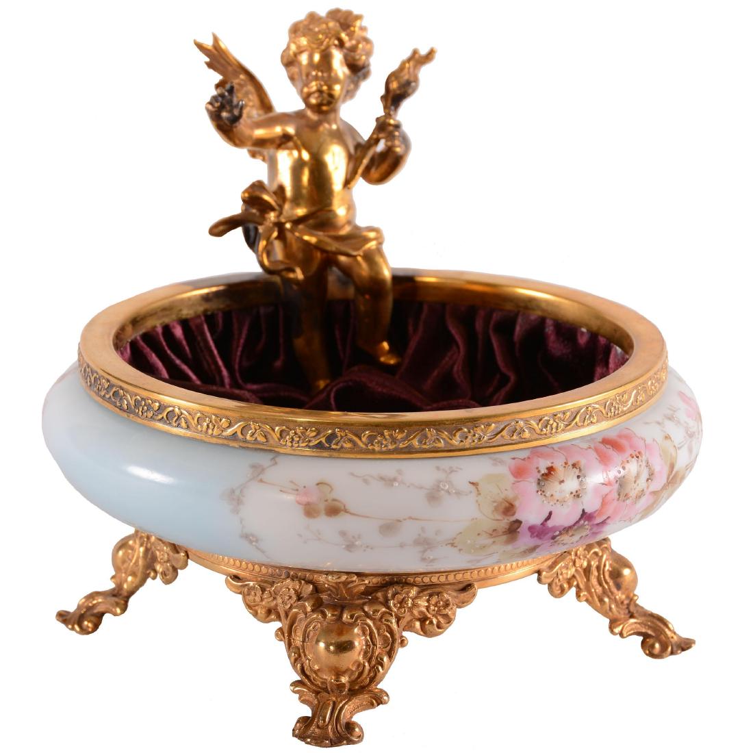 Cupid Jewel Tray - Wave Crest Banner Mark - 6.5" X 7" (1 of 3)