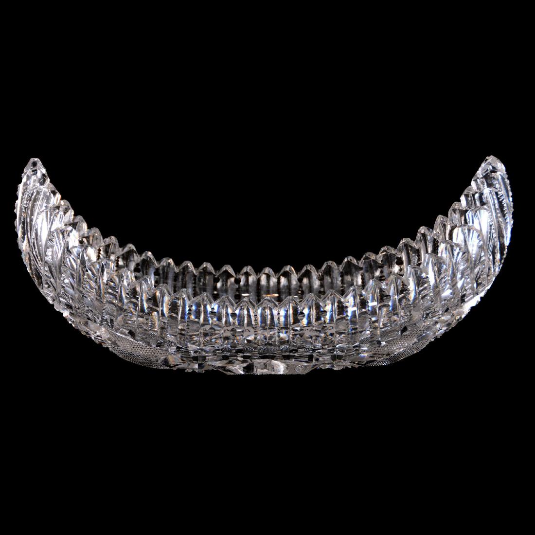 Relish - American Brilliant Cut Glass - 3.5" X 8" X 3" (1 of 2)