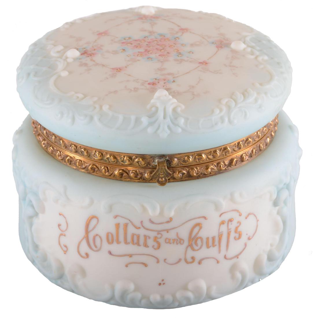 Collars & Cuffs Box - Wave Crest Stamp Mark - 6"X7.25" (1 of 3)