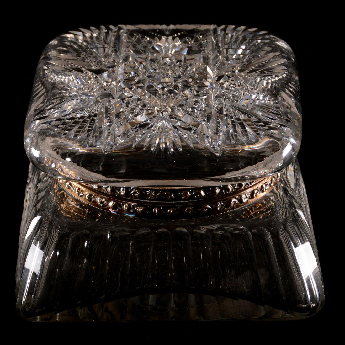 Dresser Box - American Brilliant Cut Glass (1 of 2)