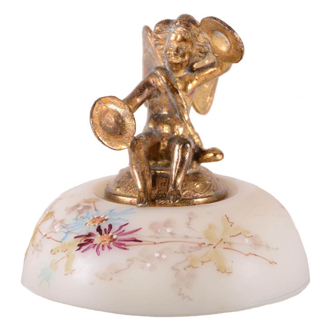 Paperweight - Unmarked Wave Crest - 3" X 3.25" (1 of 2)