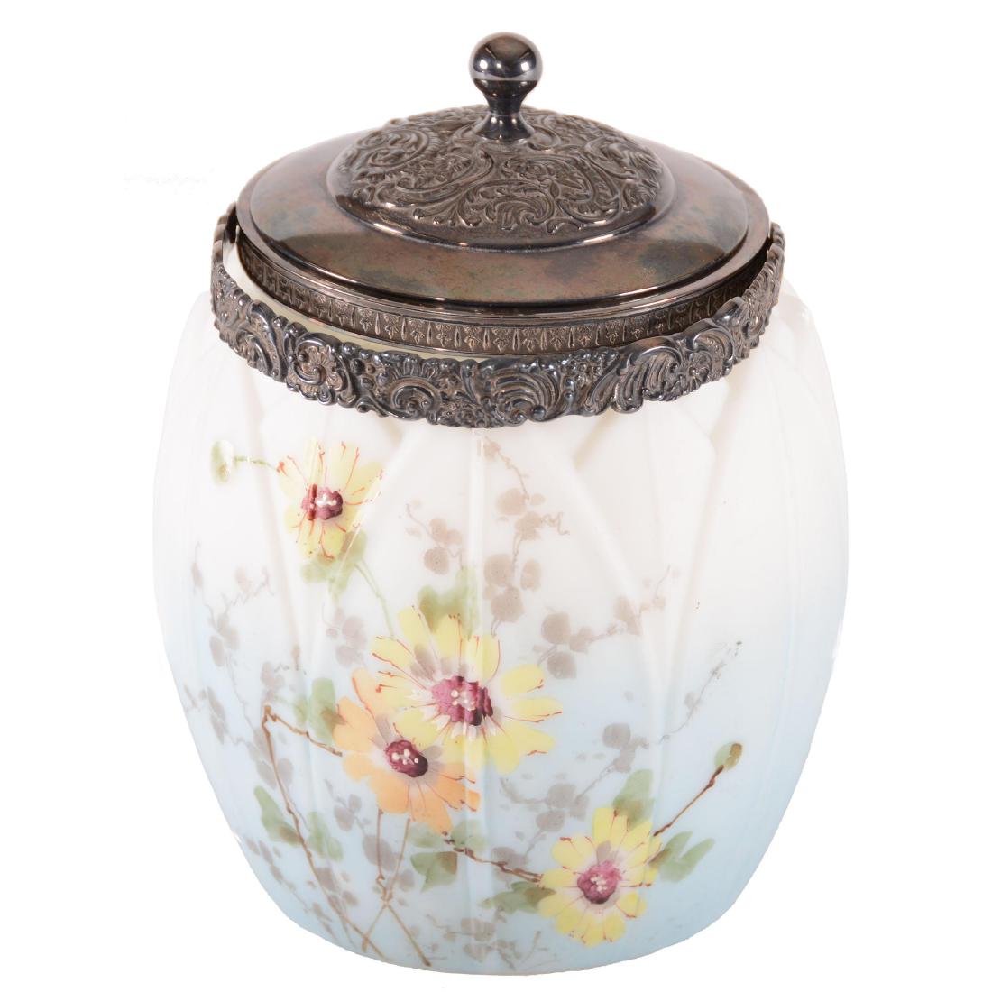 Cracker Jar - Unmarked Wave Crest - 8" X 5.75" (1 of 2)