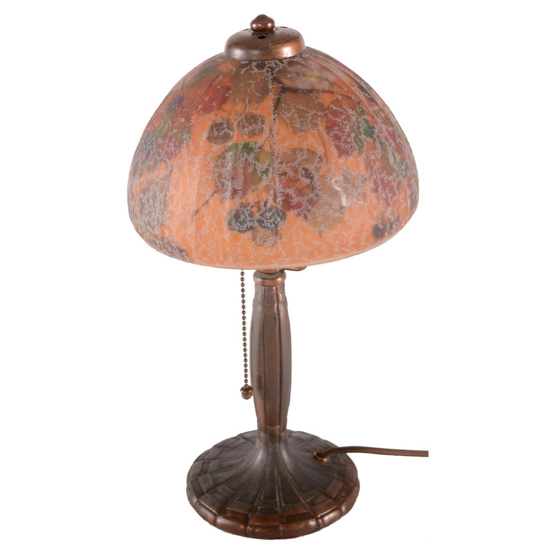 Handel Boudoir Lamp - Marked - 13.5" X 7.5" (1 of 7)