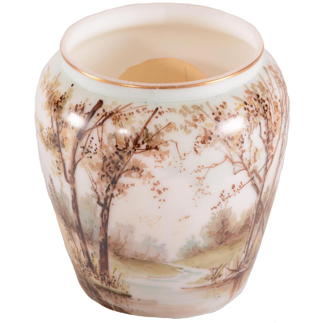 Open Jar - Unmarked Wave Crest - 6" X 5.5" (1 of 4)