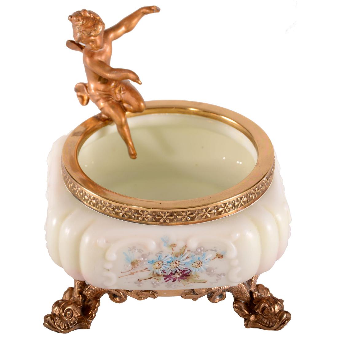 Open Jewel Tray- Wave Crest Stamp Mark -5.5" X 5" X 5" (1 of 3)