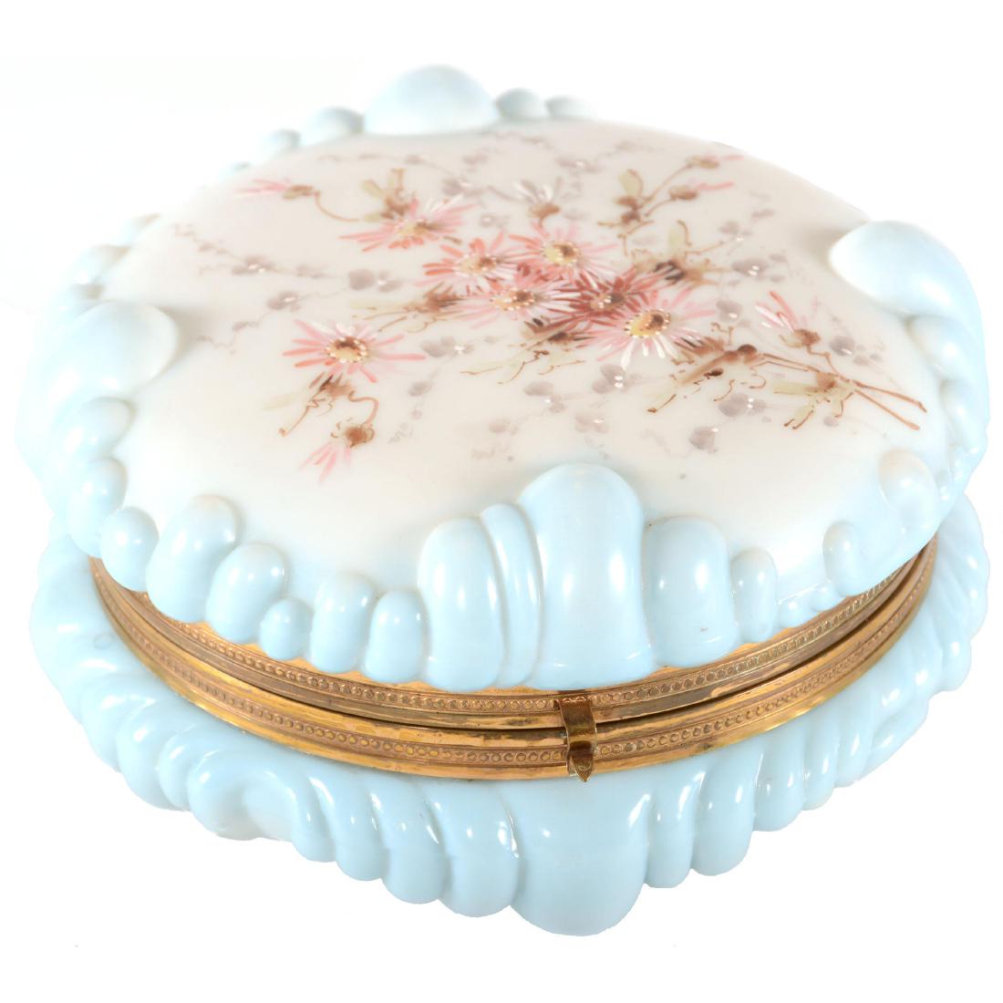 Dresser Box - Wave Crest Banner Mark - 3.75" X 7" (1 of 3)