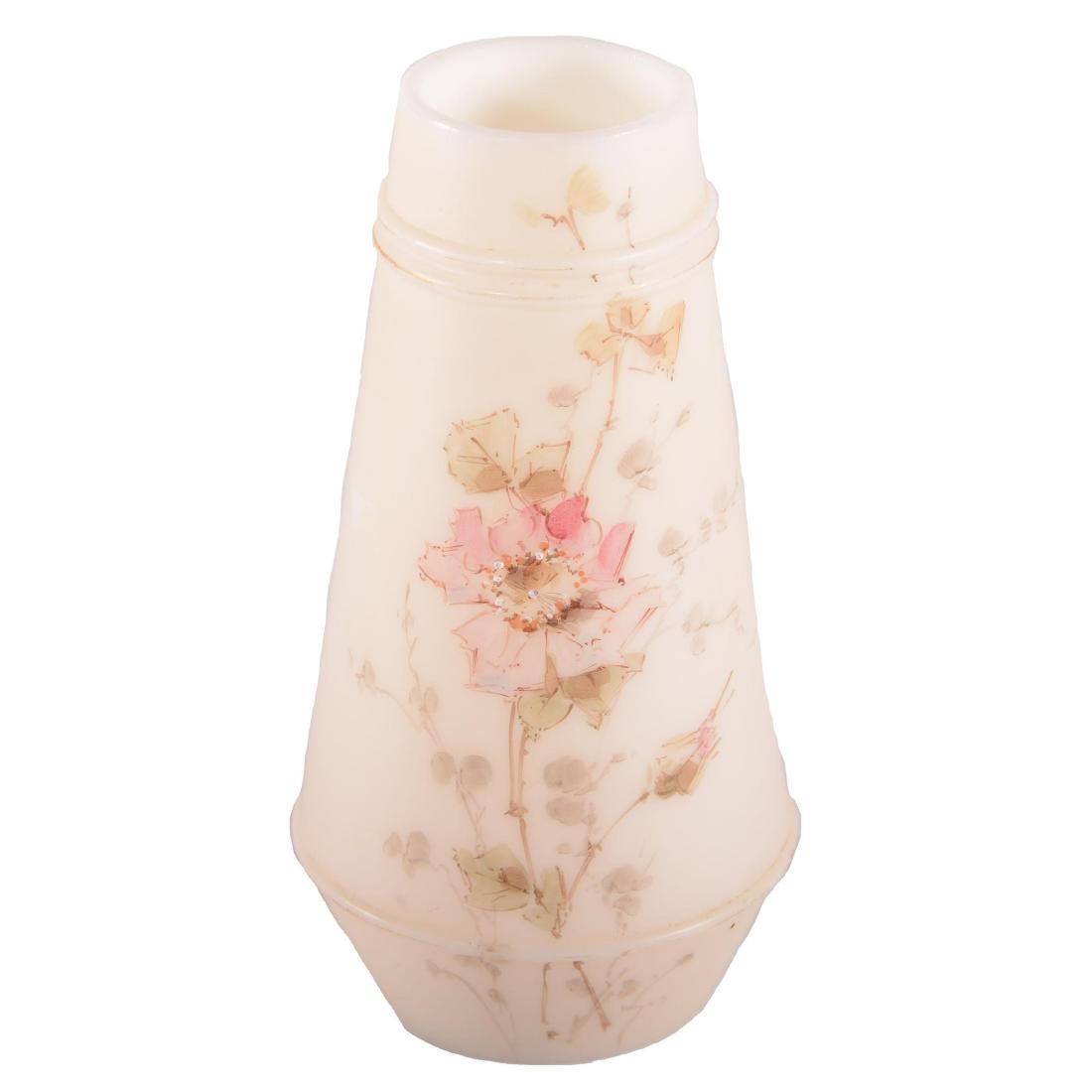 Vase - Unmarked Wave Crest - 8" X 4.5" (1 of 3)