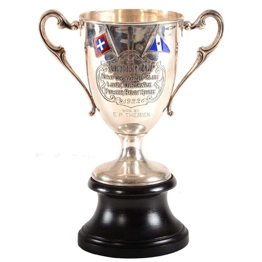 Sterling Silver Trophy Marked C.F. Monroe - 13" X 10" (1 of 7)