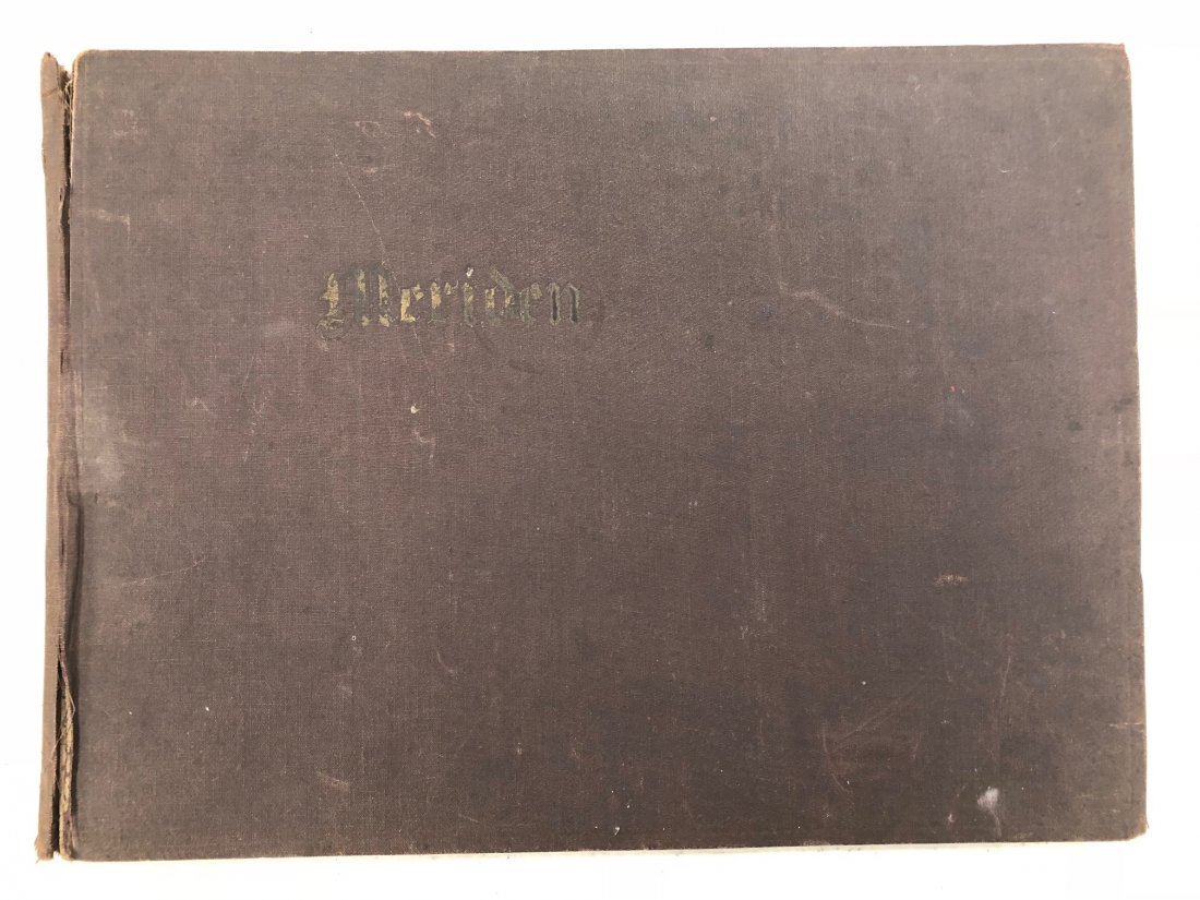 1891 Map of Meriden Connecticut - 39" X 44" (1 of 8)