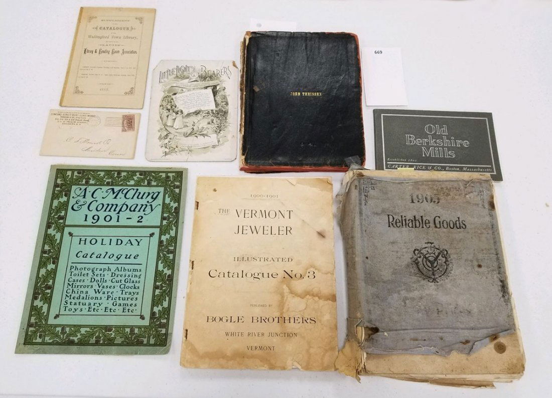 (5) Assorted Vintage Trade Catalogs (1 of 6)