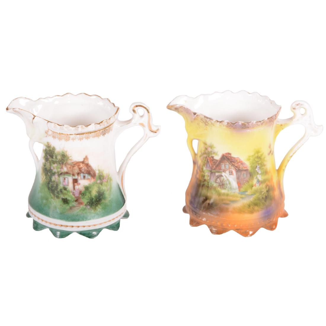 (2) Creamers - Marked R.S. Prussia - 3.5" (1 of 5)