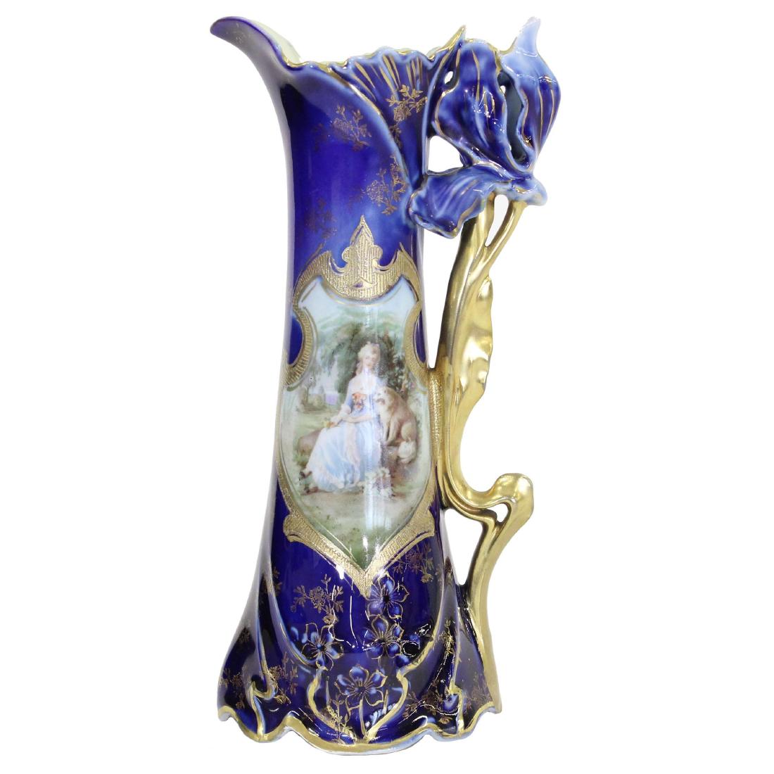 Ewer - Royal Vienna Mark - 8.75" (1 of 3)