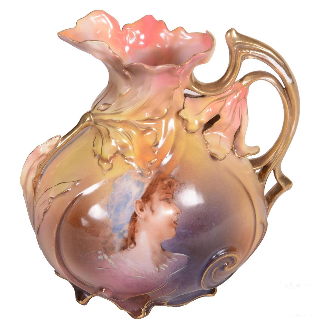 Ewer - Royal Vienna Mark - 8.25" (1 of 3)