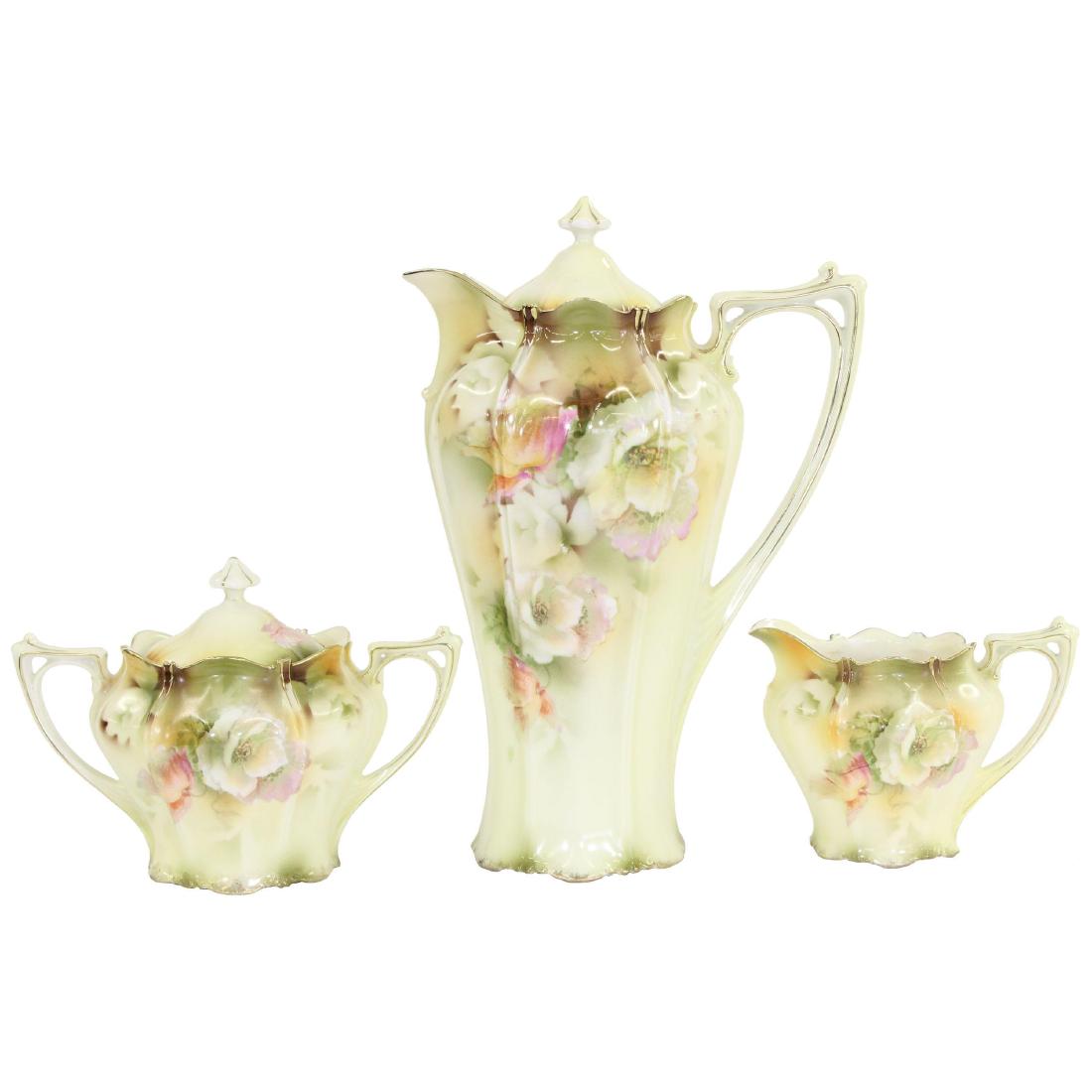 Chocolate Pot - Marked R.S. Prussia - 10" Pot (1 of 4)