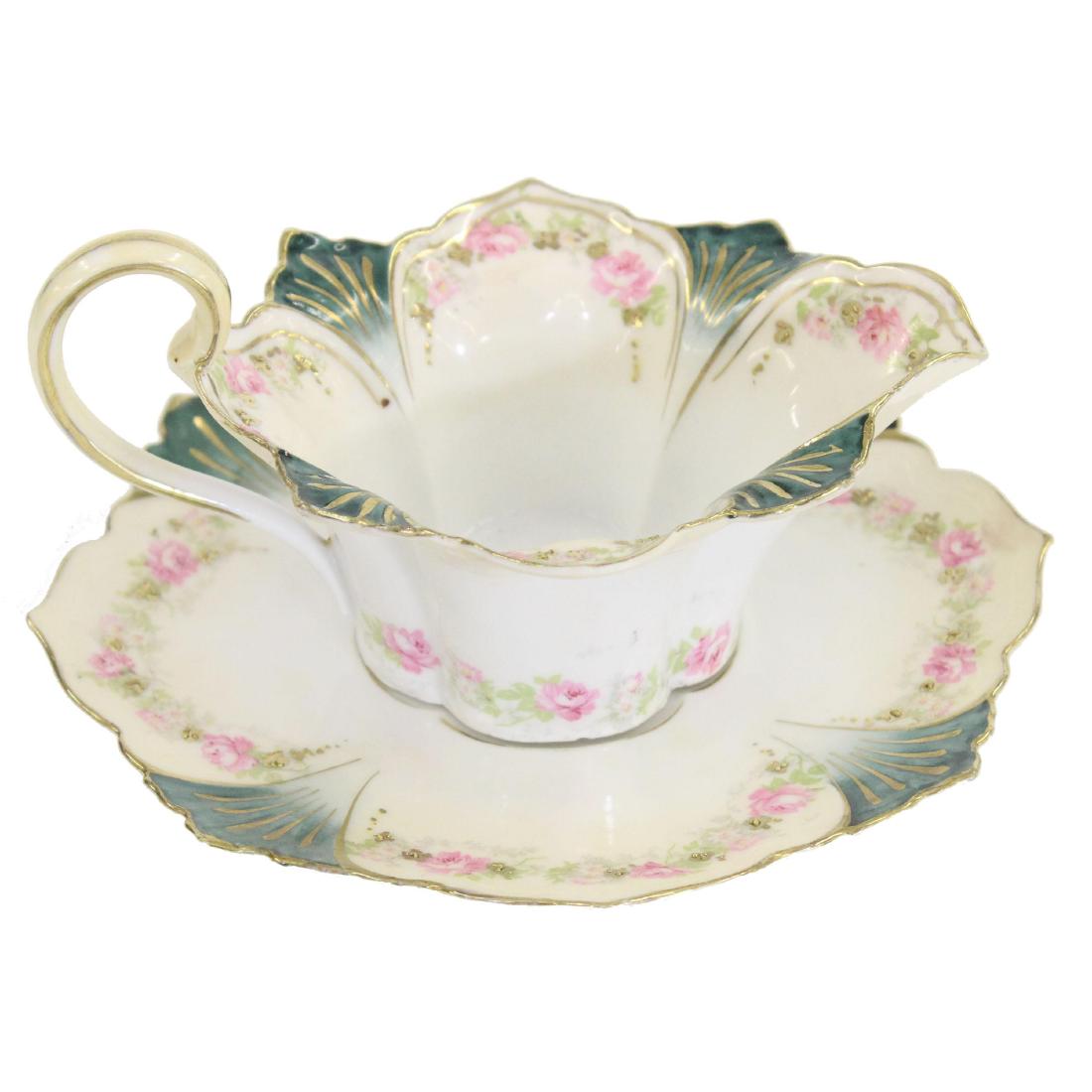 Gravy W/Underplate - Marked R.S. Prussia - 3.5"X 6.25" (1 of 2)