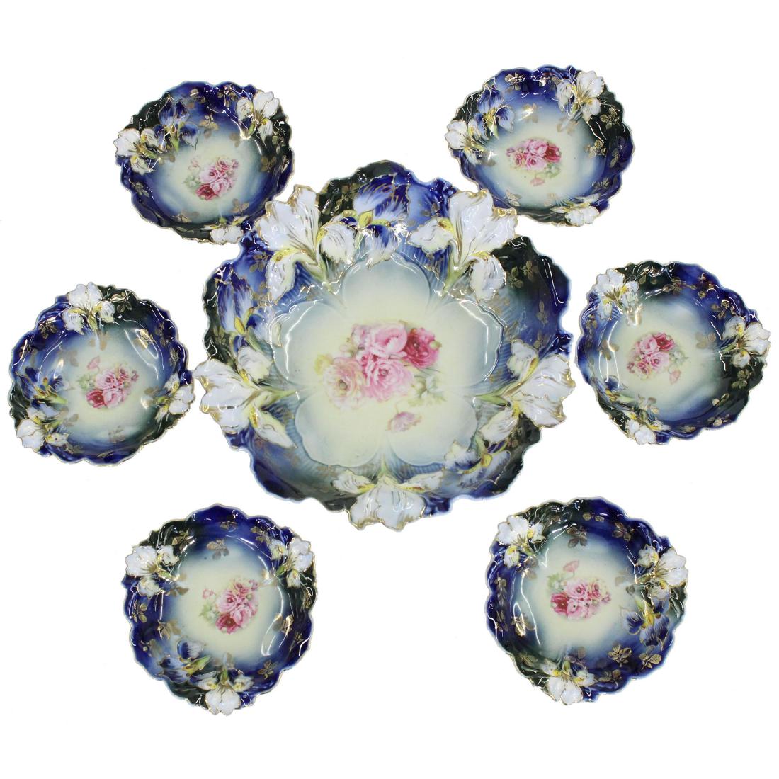 Berry Set - Marked R.S. Prussia - 10.5" (1 of 2)