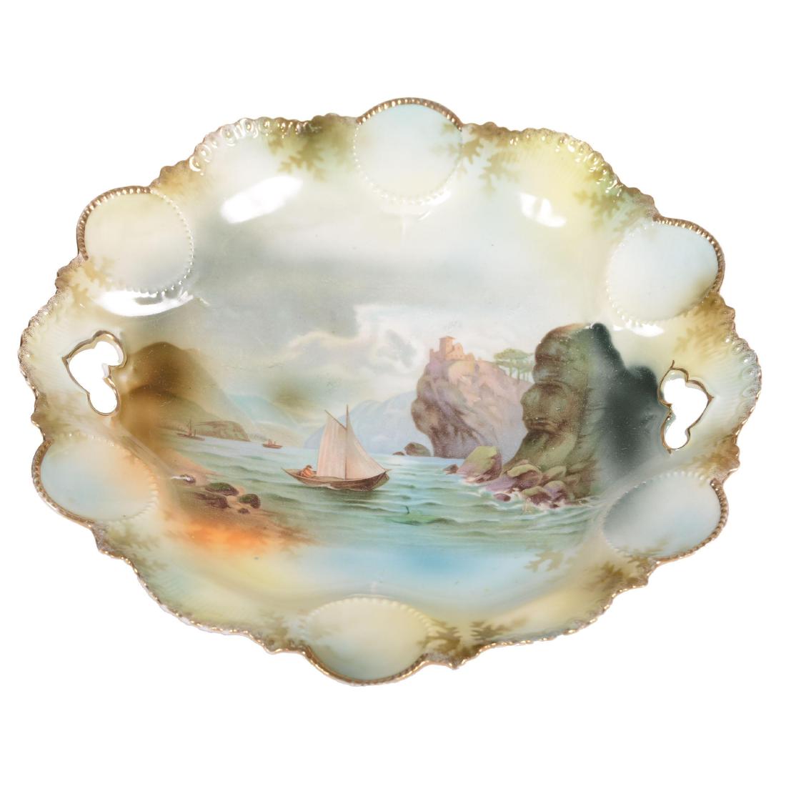 Cake Plate - Marked R.S. Prussia - 10.25" (1 of 2)