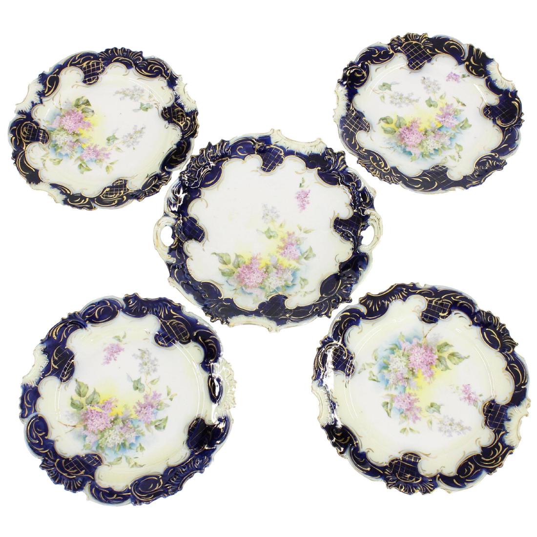 Cake Set - R.S. Steeple Mark - 9.75" Cake Plate (1 of 2)