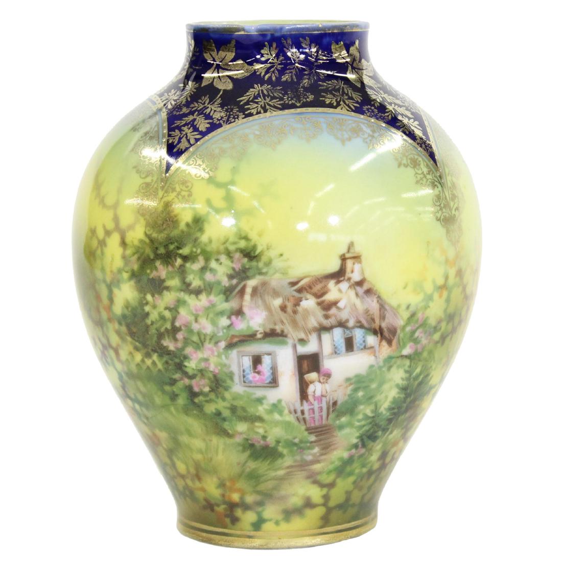 Vase - Marked R.S. Prussia - 5.25" X 4.5" (1 of 2)