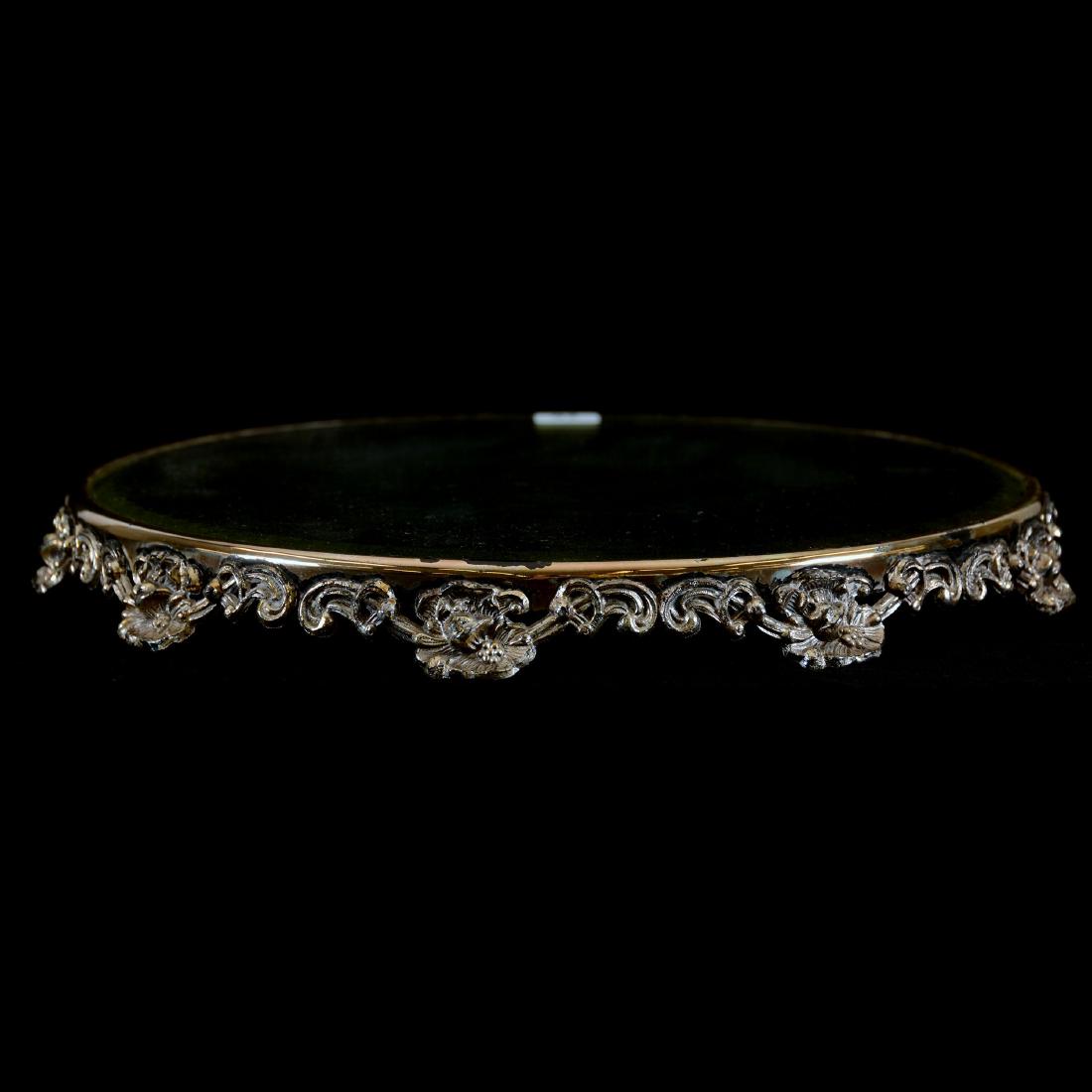 Beveled Mirror Plateau - 12" Round (1 of 2)