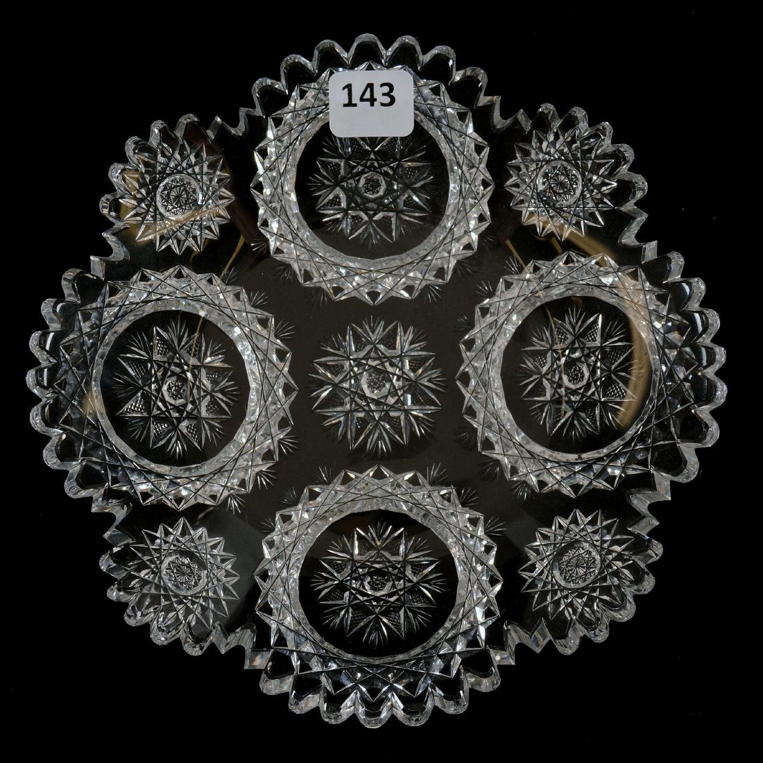 Plate - 7" - Signed Sinclaire Saturn Pattern (1 of 2)