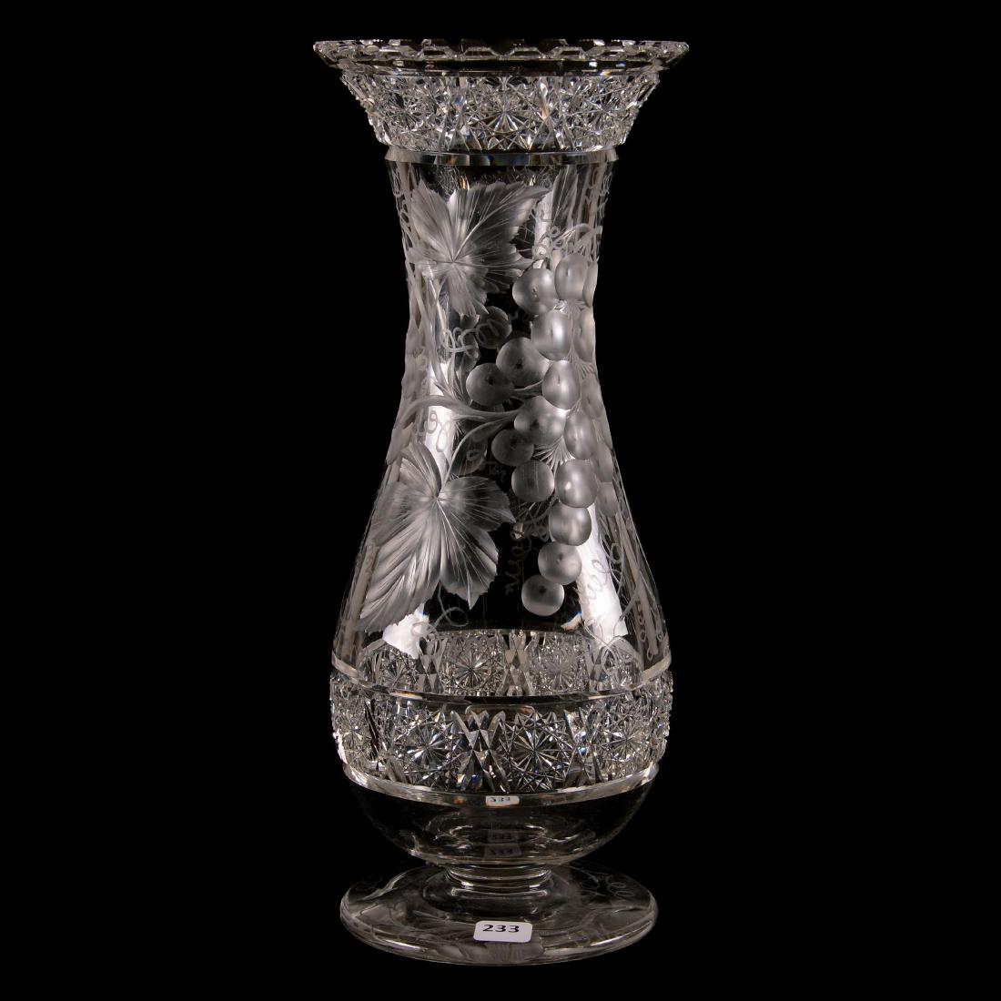 Pedestal Vase - 14" - Vintage & Geometric by Tuthill (1 of 4)