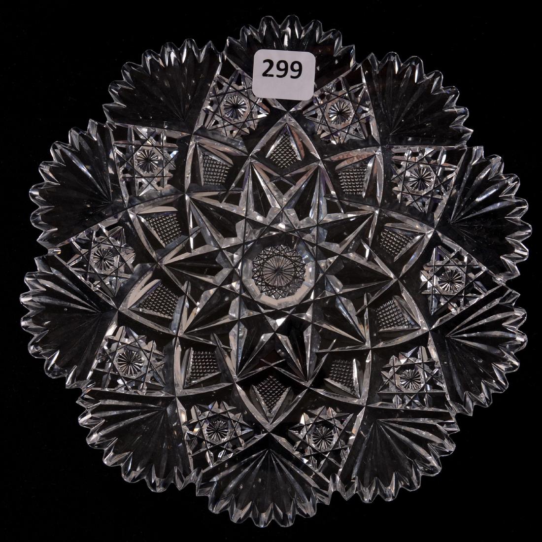 Plate - 7" - Signed Hawkes Gladys Pattern (1 of 2)