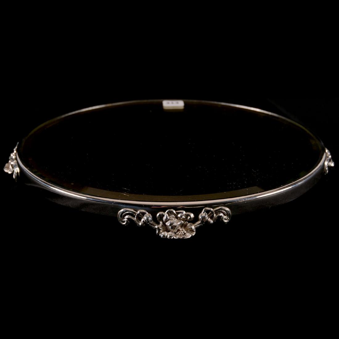 Beveled Mirror Plateau - 12" Round (1 of 2)