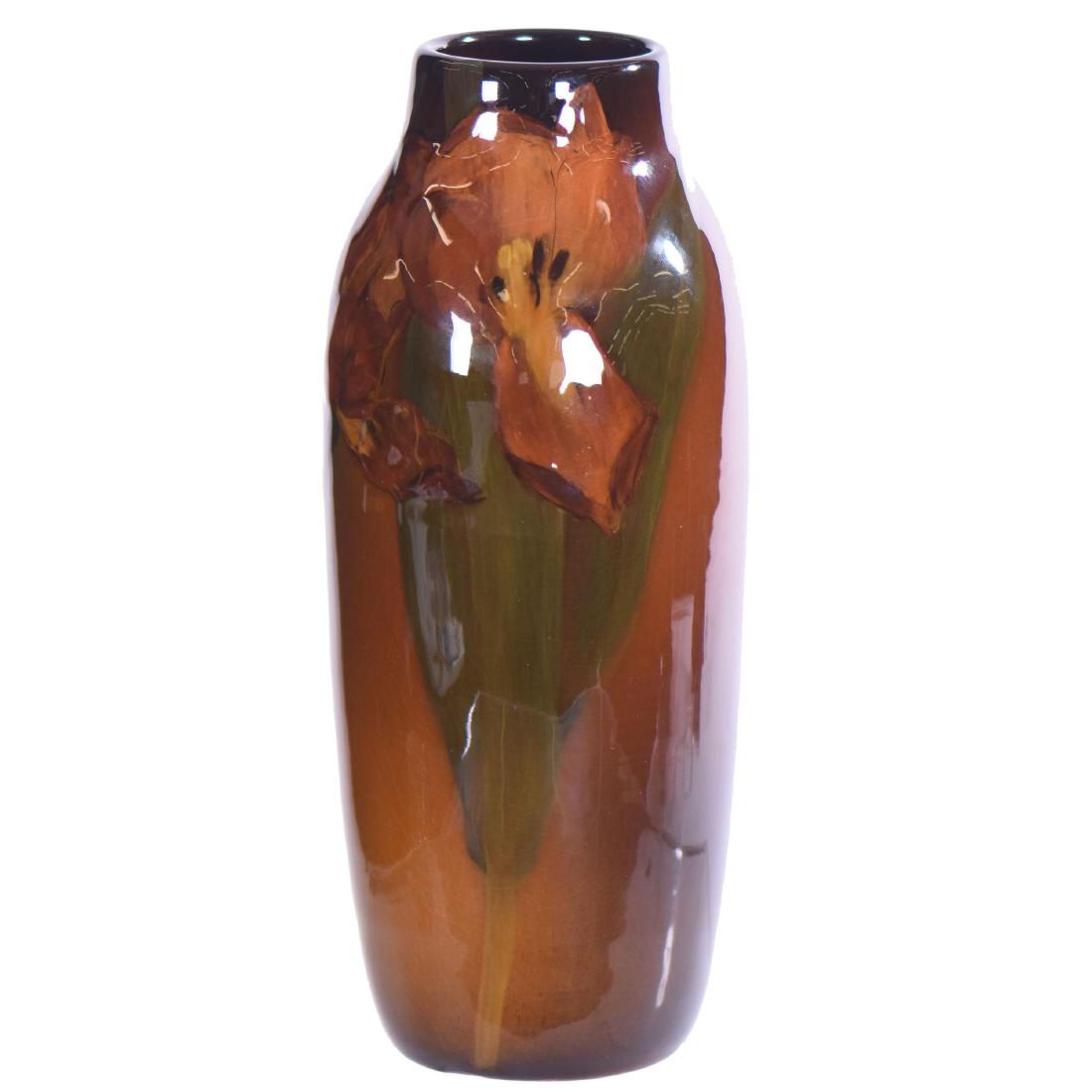 Marked Rookwood Art Pottery Vase - 8.75" X 3.5" (1 of 3)