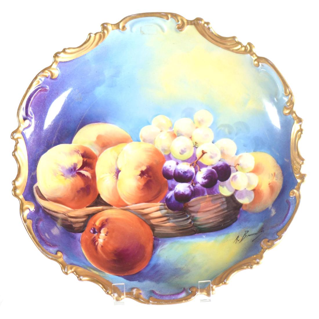 Charger - Marked Coronet Limoges - 13" (1 of 3)